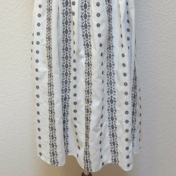 👁️3 for $20 HALTER BLACK & WHITE SILK DRESS - Picture 5 of 6